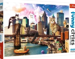 Trefl : Funny Cities - Cats in New York (1000)