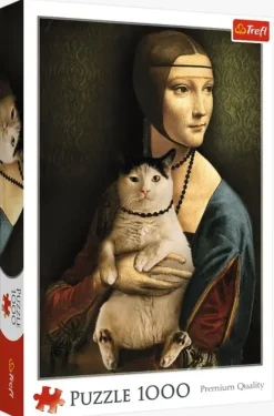 Trefl : Lady with a Cat (1000)