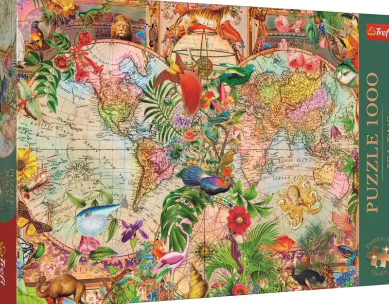 Trefl : Lars Stewart - Antique World Map (1000)