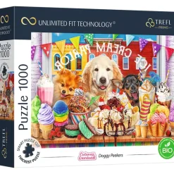 Trefl Prime Infinity: Doggy Peekers (1000)