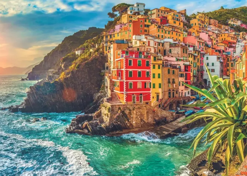 Trefl : Town of Riomaggiore, Italy (1000)