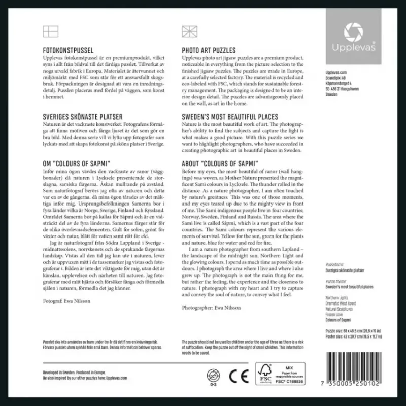 Upplevas : Colours of Sapmi - Lycksele (1000)