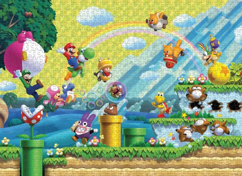 USAopoly : Super Mario Bros. U - Deluxe (1000)
