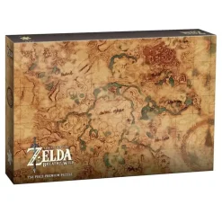 USAopoly : The Legend of Zelda Breath of the Wild - Hyrule Map (750)