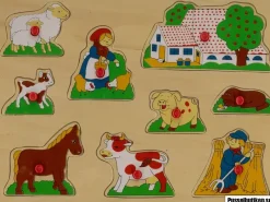 Vini-Game : Knoppussel - Bondgård med Man och Höräfsa (9)