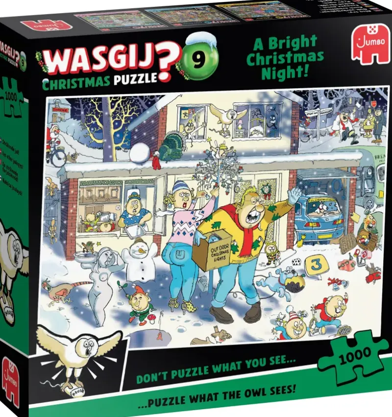Jumbo Wasgij? Christmas #09: A Bright Christmas Night! (1000)