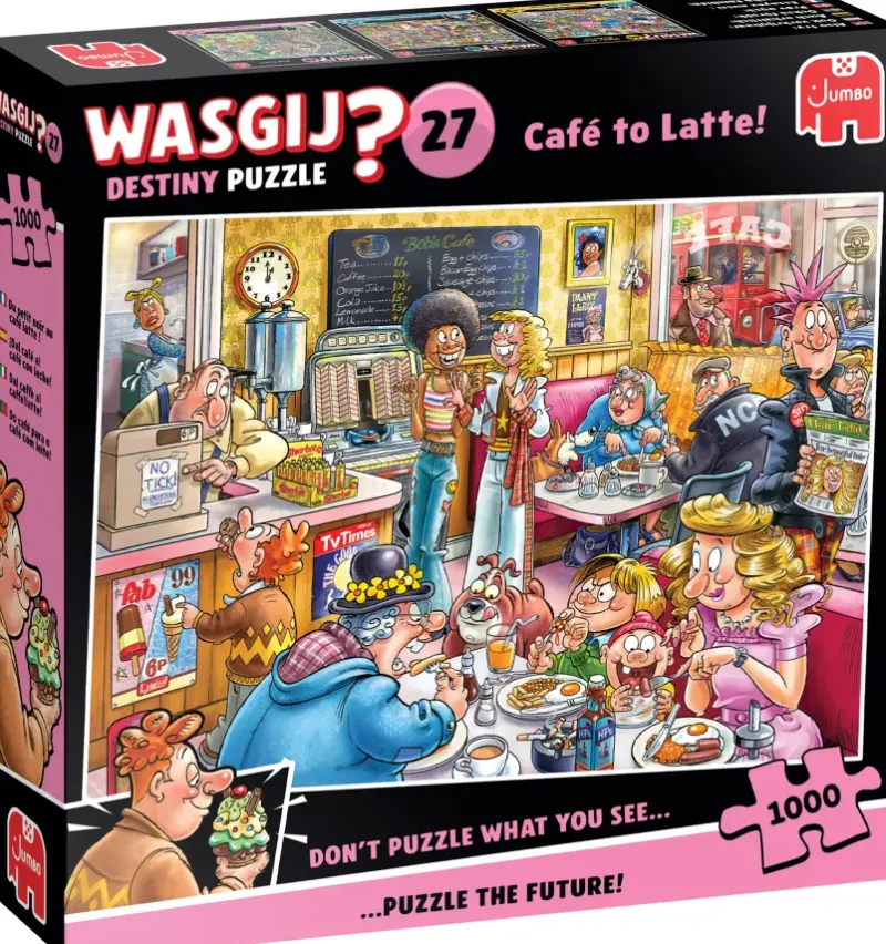 Jumbo Wasgij? Destiny #27: Café to Latte! (1000)