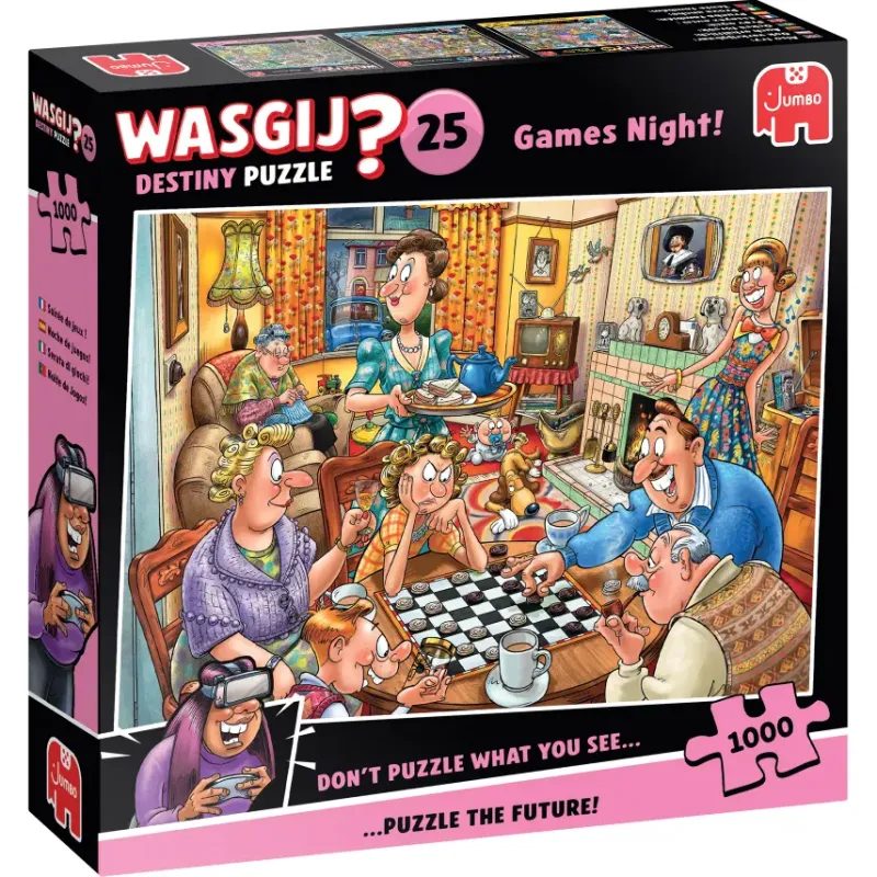 Jumbo Wasgij? Destiny #25: Games Night! (1000)