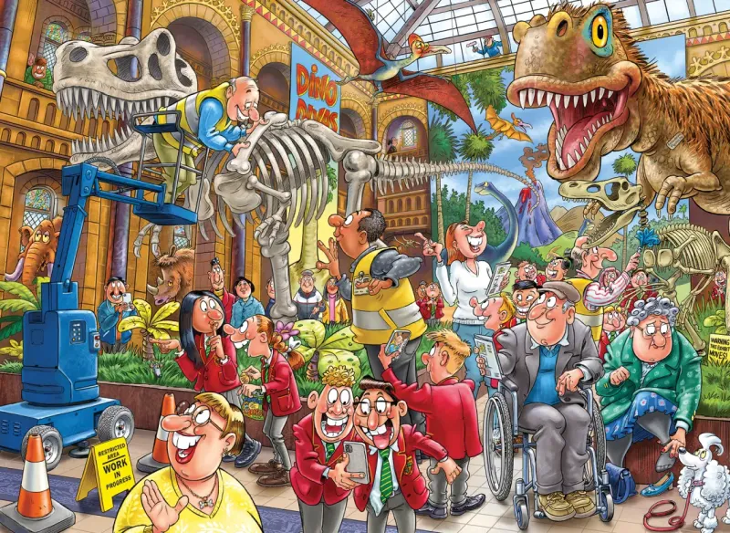 Jumbo Wasgij? Mystery #24: Blight at the Museum (1000)