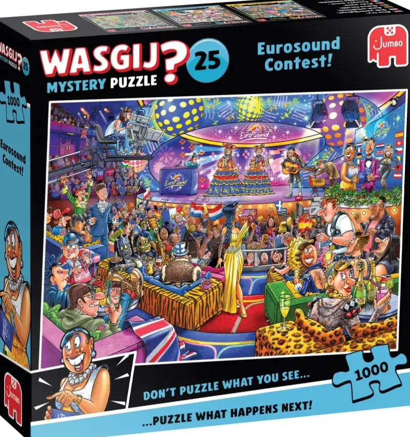 Jumbo Wasgij? Mystery #25: Eurosound Contest! (1000)