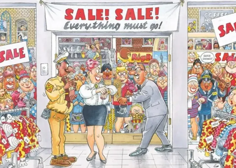Jumbo Wasgij? Mystery #07: Everything must go! (1000)