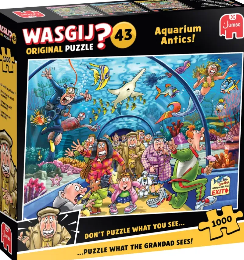 Jumbo Wasgij? Original #43: Aquarium Antics! (1000)