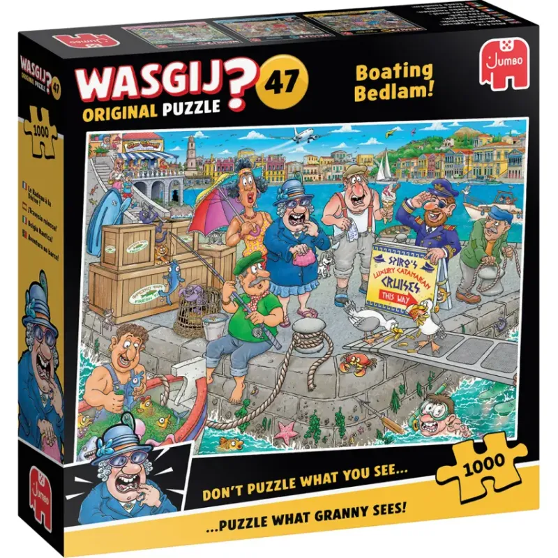 Jumbo Wasgij? Original #47: Boating Bedlam! (1000)