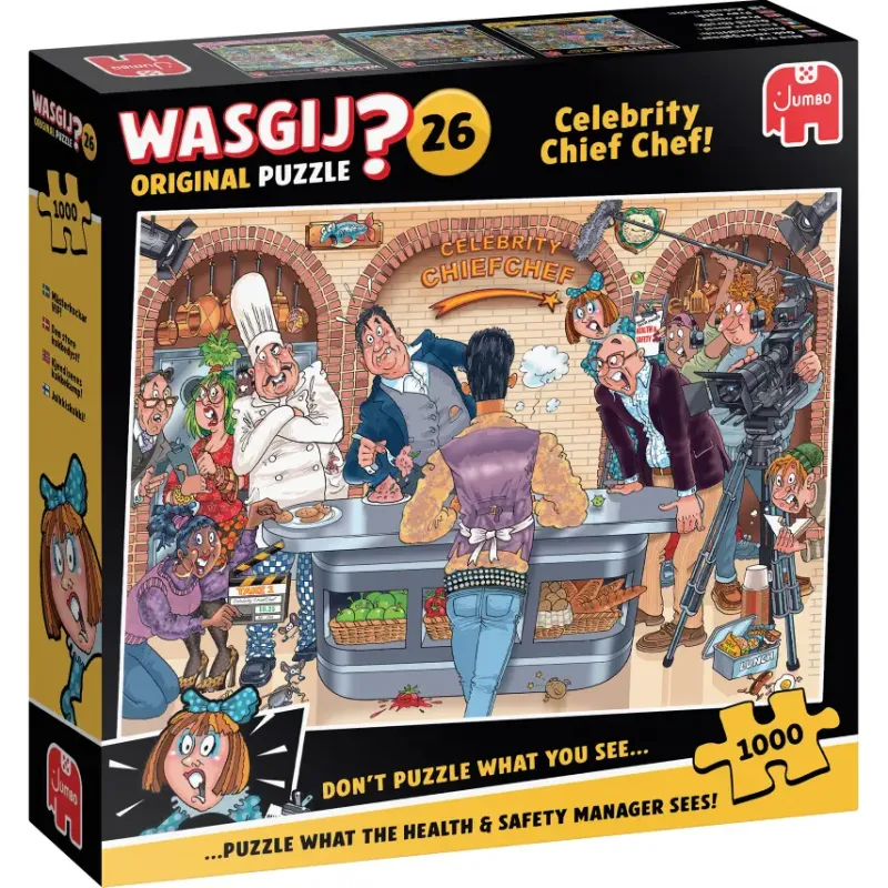 Jumbo Wasgij? Original #26: Celebrity Chief Chef (1000)