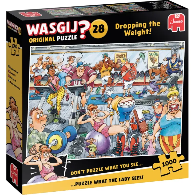 Jumbo Wasgij? Original #28: Dropping the Weight! (1000)
