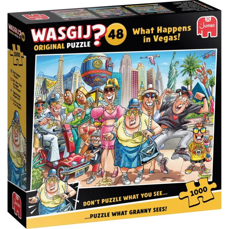 Jumbo Wasgij? Original #48: What Happens in Vegas! (1000)