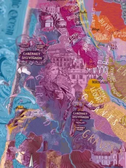 Water & Wines : Bordeaux - Wine Puzzle (1000)