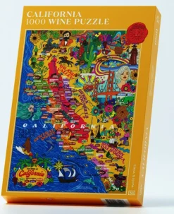 Water & Wines : California - Wine Puzzle (1000)