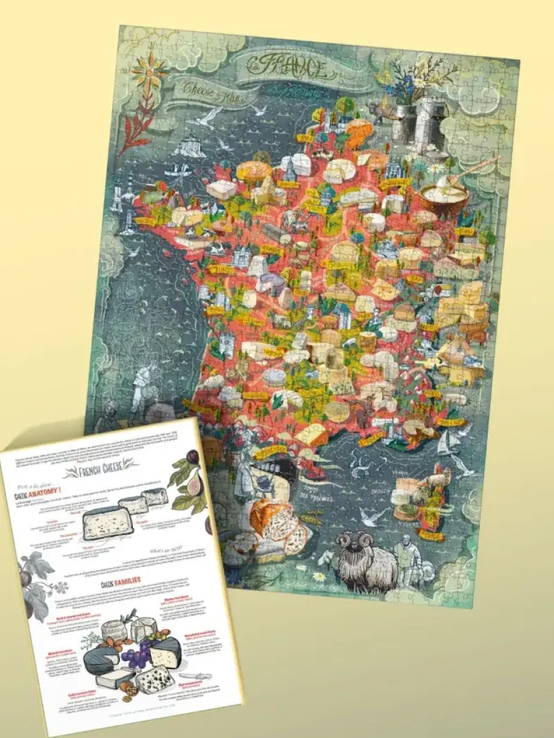 Water & Wines : France - Cheese (1000)