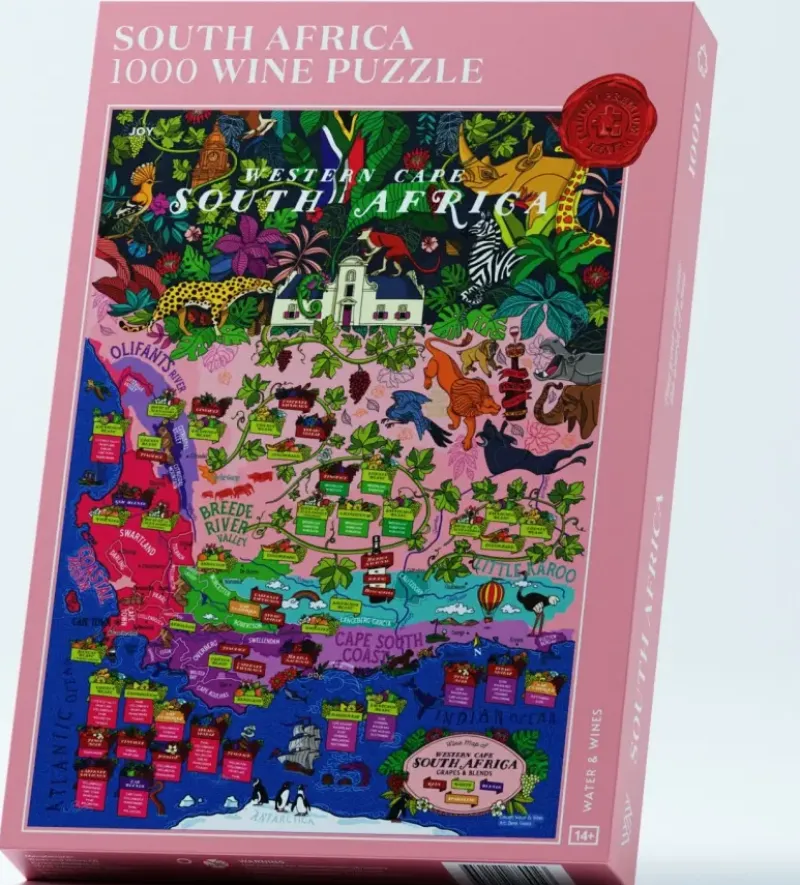 Water & Wines : South Africa - Wine Puzzle (1000)