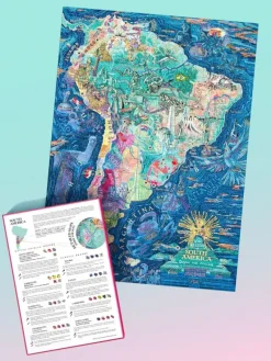 Water & Wines : South America - Wine Puzzle (1000)