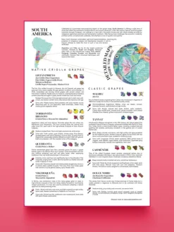 Water & Wines : South America - Wine Puzzle (1000)